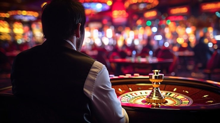 Diagram strategi dasar Blackjack menunjukkan keputusan optimal untuk setiap kombinasi kartu